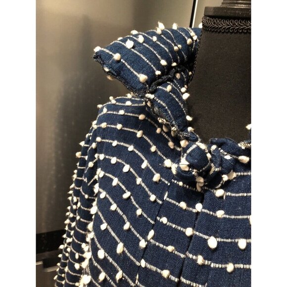 Vtg Marena Marena Two Inc Overcoat Duster F Knots Boho Artsy Rare Oversized - Picture 5 of 13